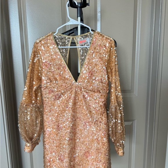 Preloved free people size medium, sequins - Picture 3 of 4